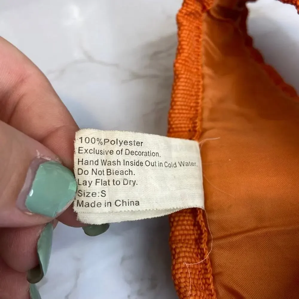 Mossy Oak Small Orange Dog Harness